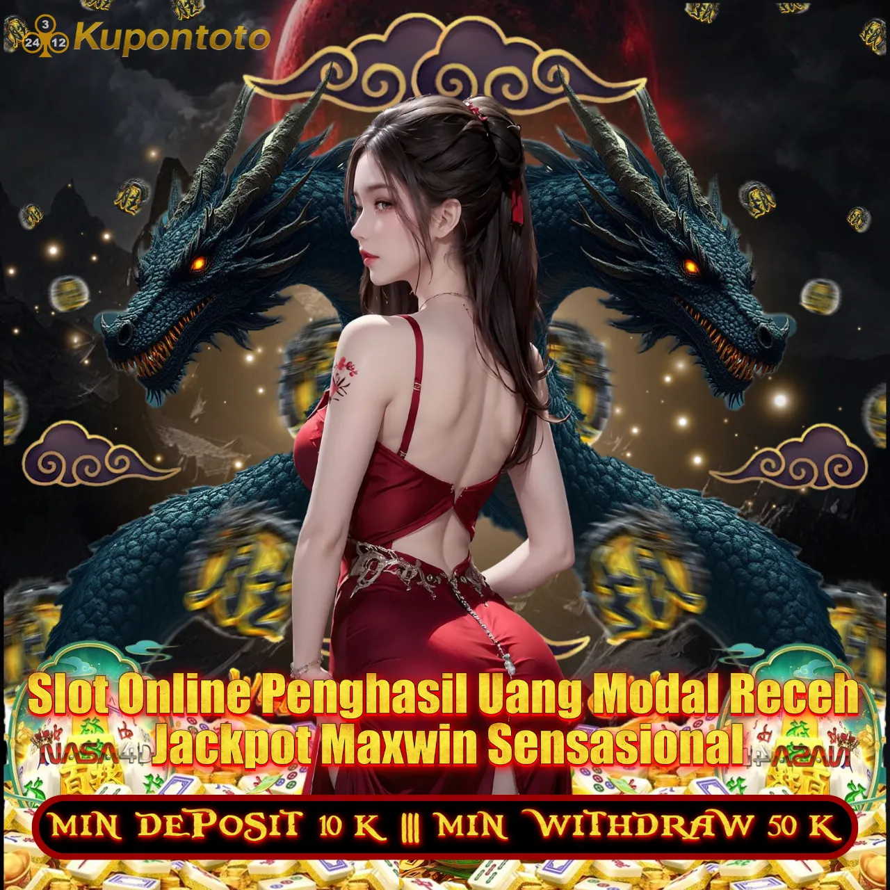 Kupontoto 🕧 Slot Online Penghasil Uang Modal Receh Jackpot Maxwin Sensasional - eCommerce